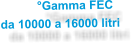 °Gamma FEC   da 10000 a 16000 litri